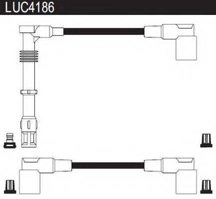 Комплект проводов зажигания LUCAS ELECTRICAL LUC4186