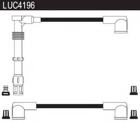 LUCAS ELECTRICAL LUC4196 Комплект дротів запалення