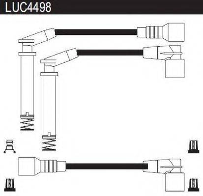 LUCAS ELECTRICAL LUC4498 Комплект дротів запалення