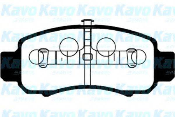 KAVO PARTS BP2041 Комплект тормозных колодок, дисковый тормоз
