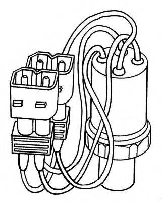 NRF 38903 Пневматический выключатель, кондиционер
