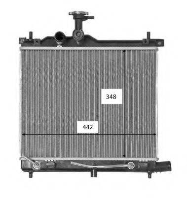 NRF 58460 Радиатор, охлаждение двигателя
