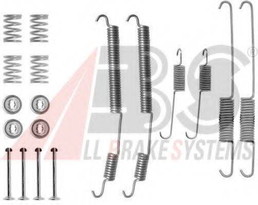 A.B.S. 0755Q Комплектующие, тормозная колодка