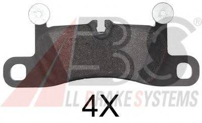 A.B.S. 37788 Комплект тормозных колодок, дисковый тормоз