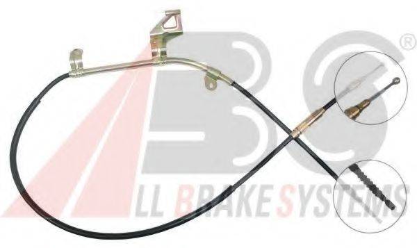 A.B.S. K18368 Трос, стояночная тормозная система