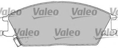 VALEO 597100 Комплект тормозных колодок, дисковый тормоз