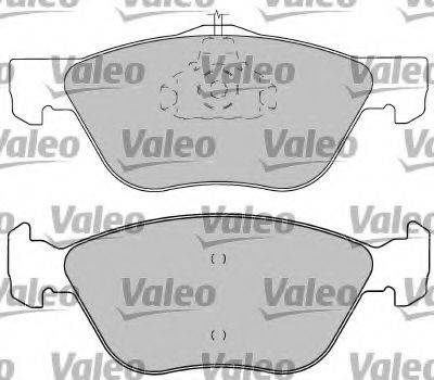 VALEO 597217 Комплект тормозных колодок, дисковый тормоз