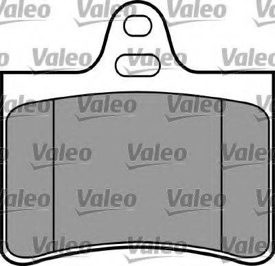 VALEO 597369 Комплект тормозных колодок, дисковый тормоз