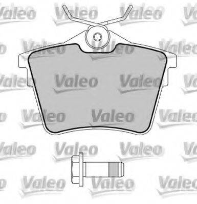 VALEO 597520 Комплект тормозных колодок, дисковый тормоз