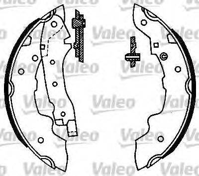 Комплект гальмівних колодок VALEO 562026