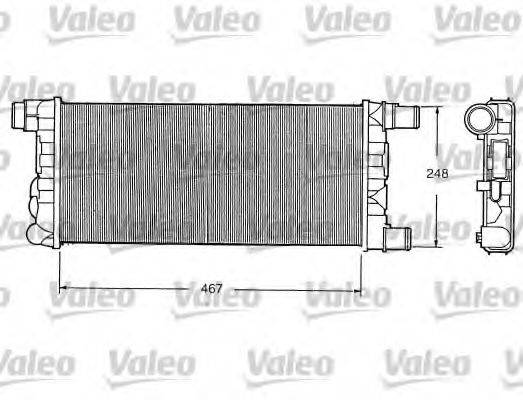 VALEO 730520 Радиатор, охлаждение двигателя