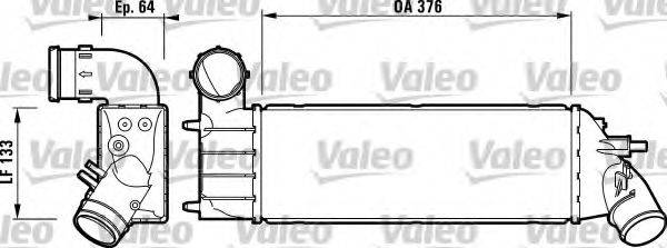 VALEO 817650 Интеркулер