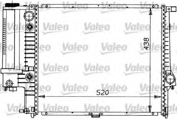 VALEO 819413 Радиатор, охлаждение двигателя