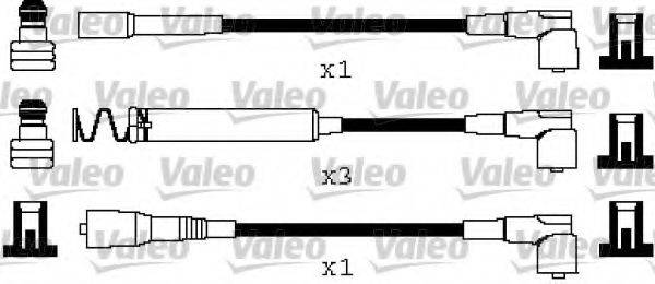 Комплект дротів запалення VALEO 346669