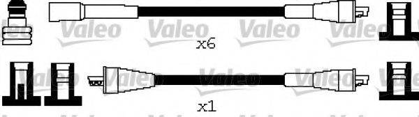 VALEO 346662 Комплект проводов зажигания