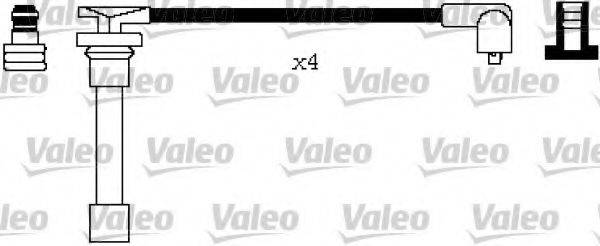 VALEO 346655 Комплект дротів запалення