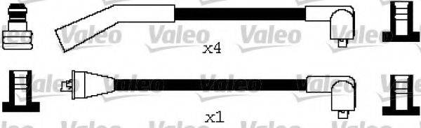 Комплект дротів запалення VALEO 346653