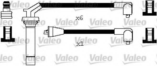 VALEO 346652 Комплект дротів запалення