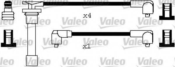 Комплект дротів запалення VALEO 346626
