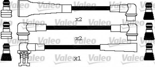 VALEO 346606 Комплект дротів запалення