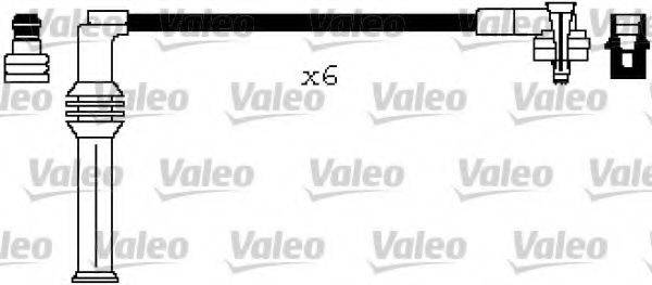 VALEO 346599 Комплект дротів запалення