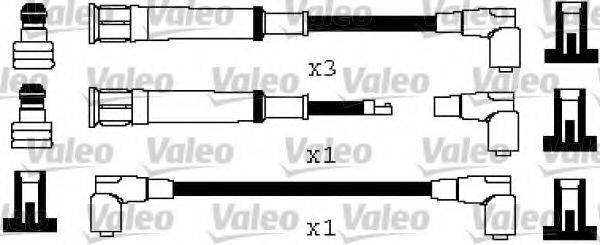 Комплект дротів запалення VALEO 346577