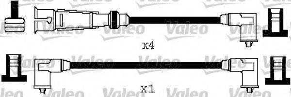 Комплект дротів запалення VALEO 346566