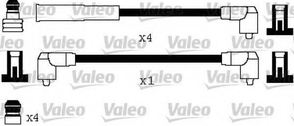 Комплект дротів запалення VALEO 346556