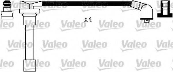 VALEO 346551 Комплект дротів запалення