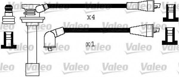 VALEO 346533 Комплект дротів запалення