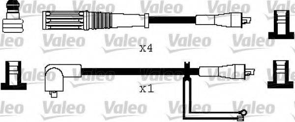 Комплект дротів запалення VALEO 346509
