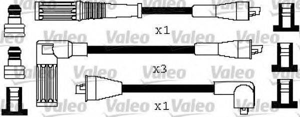VALEO 346508 Комплект дротів запалення