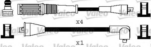 Комплект проводов зажигания VALEO 346499