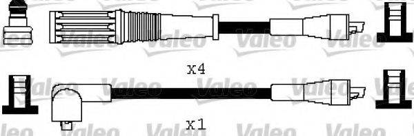 Комплект дротів запалення VALEO 346488