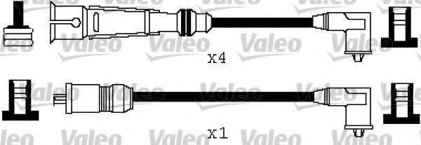 Комплект дротів запалення VALEO 346463