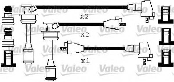 Комплект дротів запалення VALEO 346447