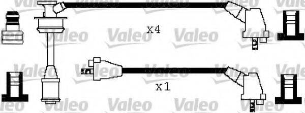 VALEO 346445 Комплект дротів запалення