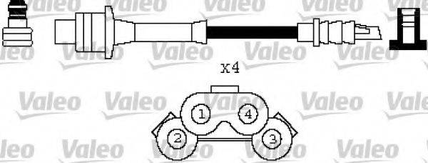 Комплект дротів запалення VALEO 346429