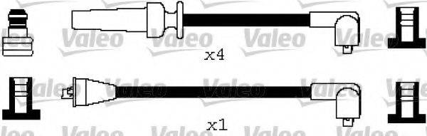 Комплект дротів запалення VALEO 346400
