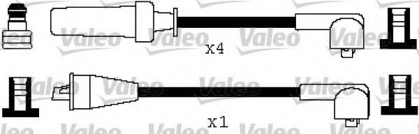 Комплект дротів запалення VALEO 346399