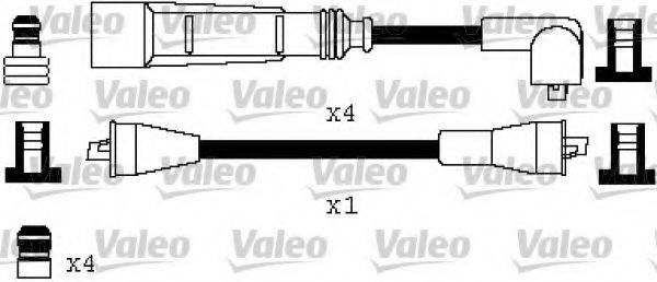 Комплект дротів запалення VALEO 346387