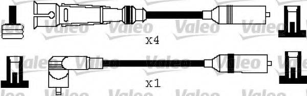 VALEO 346385 Комплект проводов зажигания