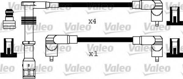 VALEO 346384 Комплект дротів запалення