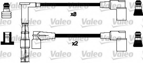 VALEO 346379 Комплект дротів запалення