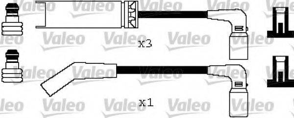 Комплект дротів запалення VALEO 346355