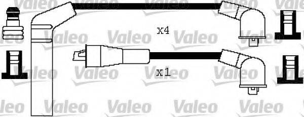 VALEO 346353 Комплект проводов зажигания