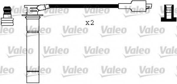VALEO 346336 Комплект дротів запалення