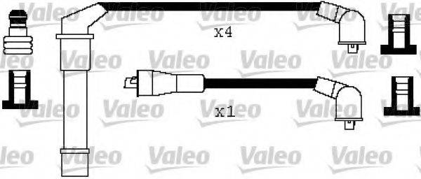 VALEO 346302 Комплект дротів запалення