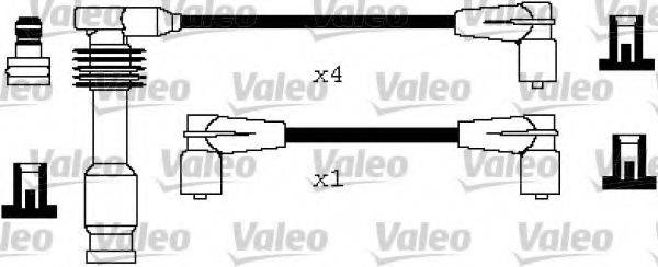 Комплект дротів запалення VALEO 346300