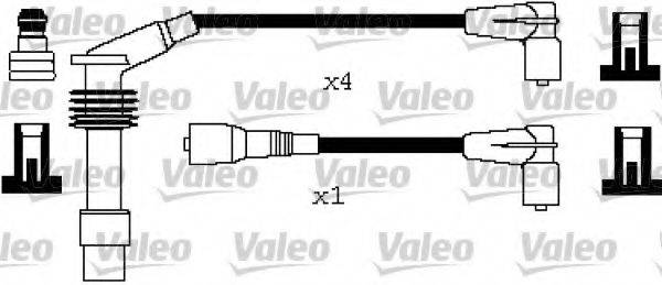 Комплект дротів запалення VALEO 346291